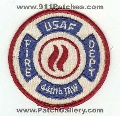 440th TAW Mitchell International Airport Fire Dept
Thanks to PaulsFirePatches.com for this scan.
Keywords: wisconsin usaf air force