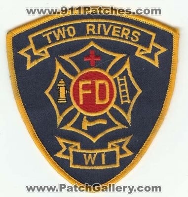 Two Rivers FD
Thanks to PaulsFirePatches.com for this scan.
Keywords: wisconsin fire department