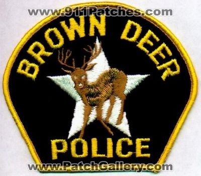 Brown Deer Police
Thanks to EmblemAndPatchSales.com for this scan.
Keywords: wisconsin