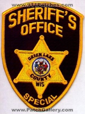 Green Lake County Sheriff's Office
Thanks to EmblemAndPatchSales.com for this scan.
Keywords: wisconsin sheriffs