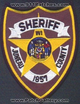 Juneau County Sheriff
Thanks to EmblemAndPatchSales.com for this scan.
Keywords: wisconsin