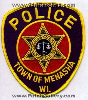 Menasha Police
Thanks to EmblemAndPatchSales.com for this scan.
Keywords: wisconsin town of