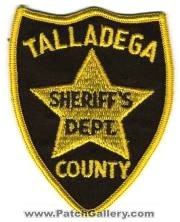 Talladega County Sheriff's Department (Alabama)
Thanks to BensPatchCollection.com for this scan.
Keywords: sheriffs dept