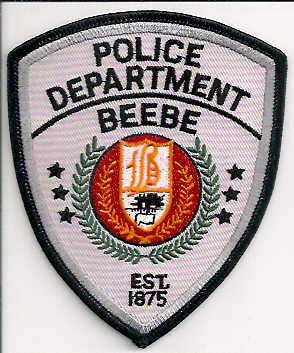 Beebe Police Department (Arkansas)
Thanks to EmblemAndPatchSales.com for this scan.
