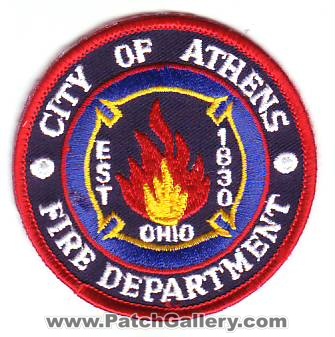 Athens Fire Department (Ohio)
Thanks to Dave Slade for this scan.
Keywords: city of