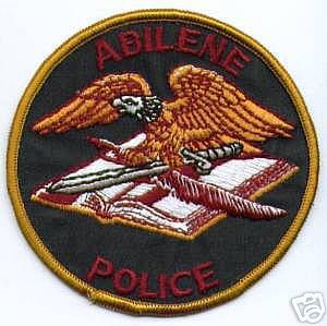 Abilene Police (Texas)
Thanks to apdsgt for this scan.
