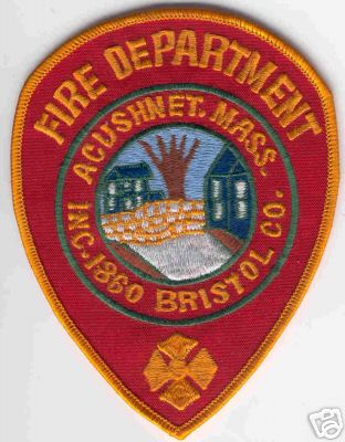 Acushnet Fire Department
Thanks to Brent Kimberland for this scan.
Keywords: massachusetts bristol county