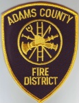Adams County Fire District (Wisconsin)
Thanks to Dave Slade for this scan.
