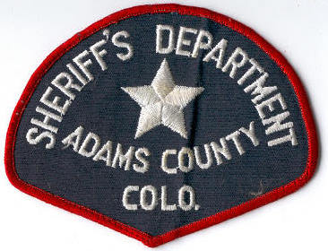 Adams County Sheriff's Department
Thanks to Enforcer31.com for this scan.
Keywords: colorado sheriffs