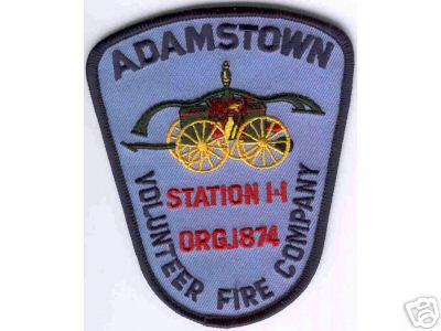 Adamstown Volunteer Fire Company Station 1-1
Thanks to Brent Kimberland for this scan.
Keywords: pennsylvania