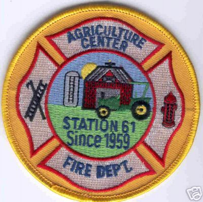 Agriculture Center Fire Dept Station 61
Thanks to Brent Kimberland for this scan.
Keywords: north carolina department