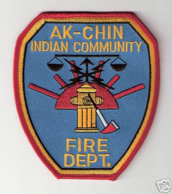 Ak-Chin Indian Community Fire Dept
Thanks to Bob Brooks for this scan.
Keywords: arizona department