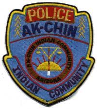 Ak-Chin Indian Community Police (Arizona)
Thanks to BensPatchCollection.com for this scan.
