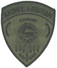 Akimel O'Otham Indian Police (Arizona)
Thanks to BensPatchCollection.com for this scan.
Keywords: ootham gila river