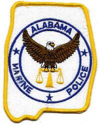 Alabama Marine Police
Thanks to BensPatchCollection.com for this scan.

