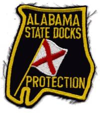 Alabama State Docks Protection
Thanks to BensPatchCollection.com for this scan.
Keywords: police