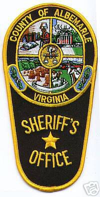 Albemarle County Sheriff's Office
Thanks to apdsgt for this scan.
Keywords: virginia sheriffs
