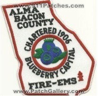 Alma Bacon County Fire EMS (Georgia)
Thanks to Mark Hetzel Sr. for this scan.
