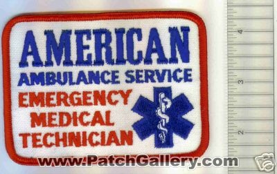 American Ambulance Service Emergency Medical Technician (Connecticut)
Thanks to Mark C Barilovich for this scan.
Keywords: ems emt