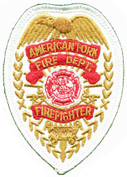 American Fork Fire Dept Firefighter
Thanks to Alans-Stuff.com for this scan.
Keywords: utah department
