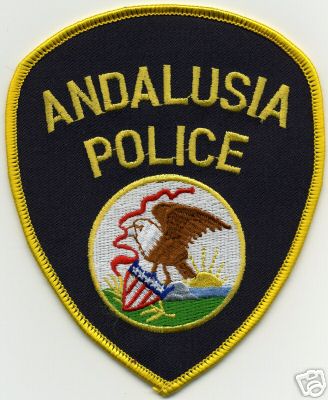 Andalusia Police (Illinois)
Thanks to Jason Bragg for this scan.
