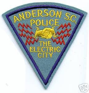 Anderson Police
Thanks to apdsgt for this scan.
Keywords: south carolina