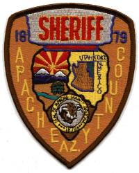 Apache County Sheriff (Arizona)
Thanks to BensPatchCollection.com for this scan.
