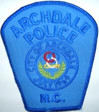 Archdale Police
Thanks to Chris Rhew for this picture.
Keywords: north carolina city of
