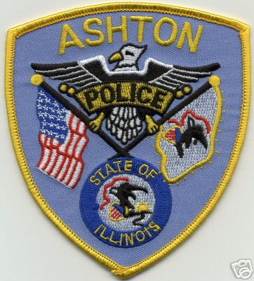 Ashton Police (Illinois)
Thanks to Jason Bragg for this scan.
