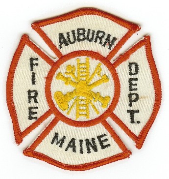 Auburn Fire Dept
Thanks to PaulsFirePatches.com for this scan.
Keywords: maine department
