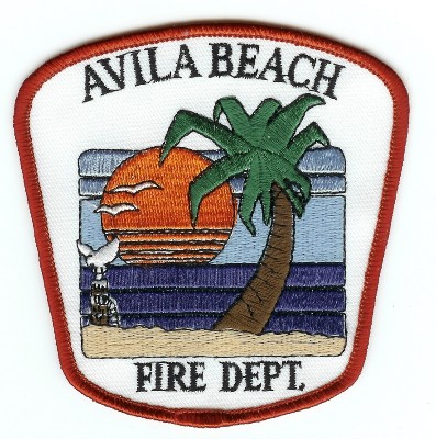 Avila Beach Fire Dept
Thanks to PaulsFirePatches.com for this scan.
Keywords: california department