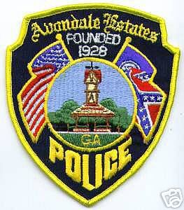 Avondale Estates Police (Georgia)
Thanks to apdsgt for this scan.
