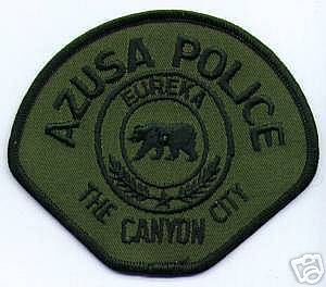 Azusa Police (California)
Thanks to apdsgt for this scan.
