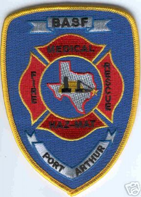 BASF Port Arthur Fire Rescue Haz Mat Medical
Thanks to Brent Kimberland for this scan.
Keywords: texas hazmat