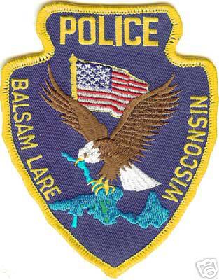 Balsam Lake Police Department (Wisconsin) (Error)
Thanks to Conch Creations for this scan.
Error: Lare
Keywords: dept.