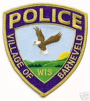 Barneveld Police (Wisconsin)
Thanks to apdsgt for this scan.
Keywords: village of