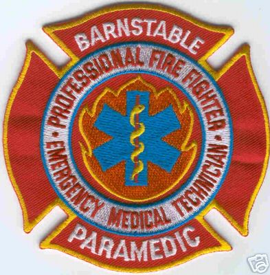 Barnstable Fire Paramedic
Thanks to Brent Kimberland for this scan.
Keywords: massachusetts professional fighter emergency medical technician