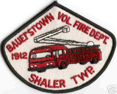 Bauerstown Vol Fire Dept
Thanks to Brent Kimberland for this scan.
Keywords: pennsylvania volunteer department shaler twp township