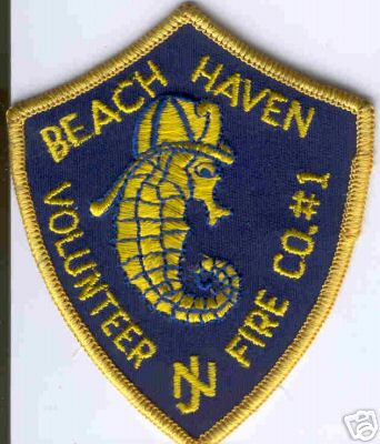 Beach Haven Volunteer Fire Co #1
Thanks to Brent Kimberland for this scan.
Keywords: new jersey company number