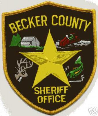 Becker County Sheriff Office (Illinois)
Thanks to Jason Bragg for this scan.
