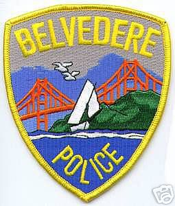 Belvedere Police (California)
Thanks to apdsgt for this scan.
