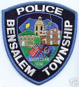Bensalem Township Police (Pennsylvania)
Thanks to apdsgt for this scan.
County: Bucks
