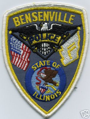 Bensenville Police (Illinois)
Thanks to Jason Bragg for this scan.
