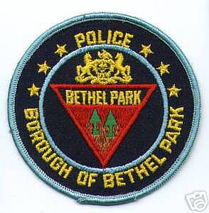 Bethel Park Police (Pennsylvania)
Thanks to apdsgt for this scan.
Keywords: borough of