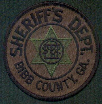 Bibb County Sheriff's Dept
Thanks to EmblemAndPatchSales.com for this scan.
Keywords: georgia sheriffs department