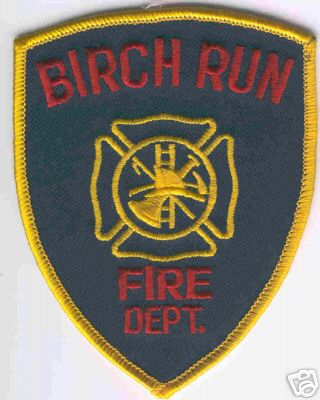 Birch Run Fire Dept
Thanks to Brent Kimberland for this scan.
Keywords: michigan department