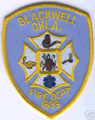 Blackwell Fire Dept
Thanks to Brent Kimberland for this scan.
Keywords: oklahoma department