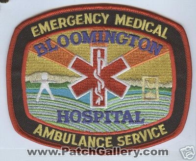 Bloomington Hospital Emergency Medical Ambulance Service (Minnesota)
Thanks to Brent Kimberland for this scan.
Keywords: ems