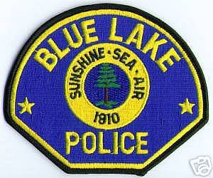 Blue Lake Police (California)
Thanks to apdsgt for this scan.
