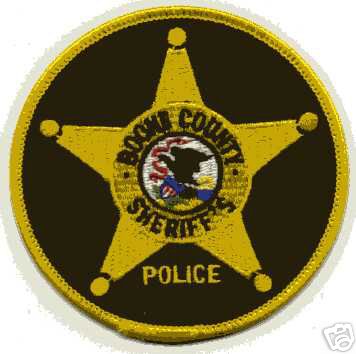 Boone County Sheriff's Police (Illinois)
Thanks to Jason Bragg for this scan.
Keywords: sheriffs